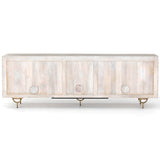 Rio Media Console, Whitewash by Four Hands