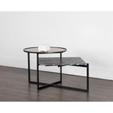 Rivas Coffee Table, Grey-Furniture - Accent Tables-High Fashion Home