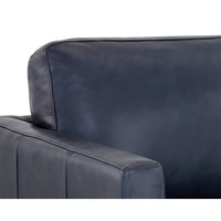 Rogers Leather Chair, Cortina Ink-Furniture - Chairs-High Fashion Home