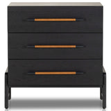 Rosedale 3 Drawer Dresser, Ebony Oak