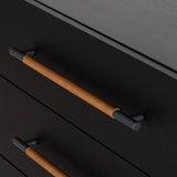 Rosedale 3 Drawer Dresser, Ebony Oak