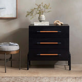Rosedale 3 Drawer Dresser, Ebony Oak