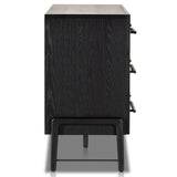 Rosedale 6 Drawer Dresser, Ebony Oak by Four Hands