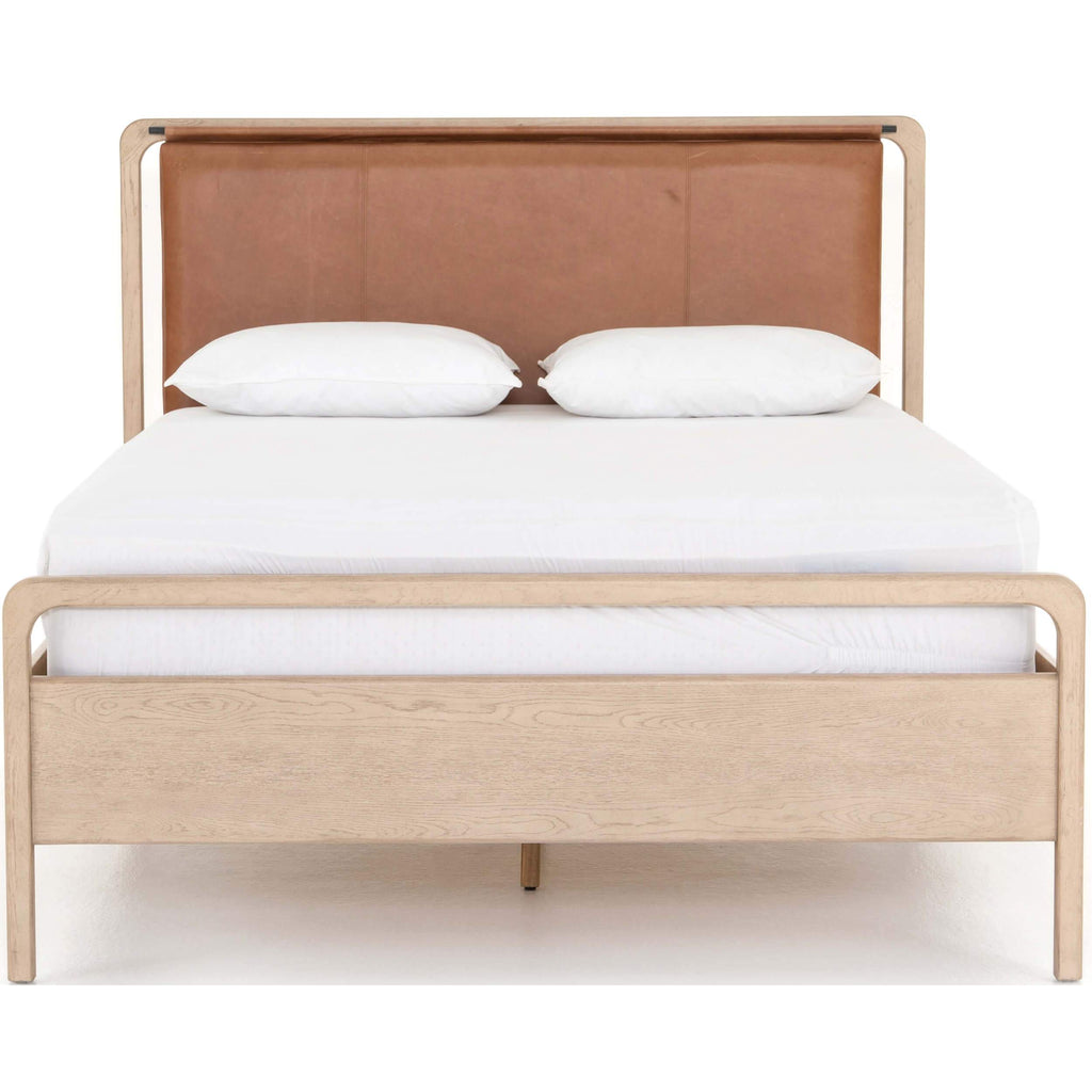 Rosedale Bed, Chaps Sand by Four Hands – High Fashion Home