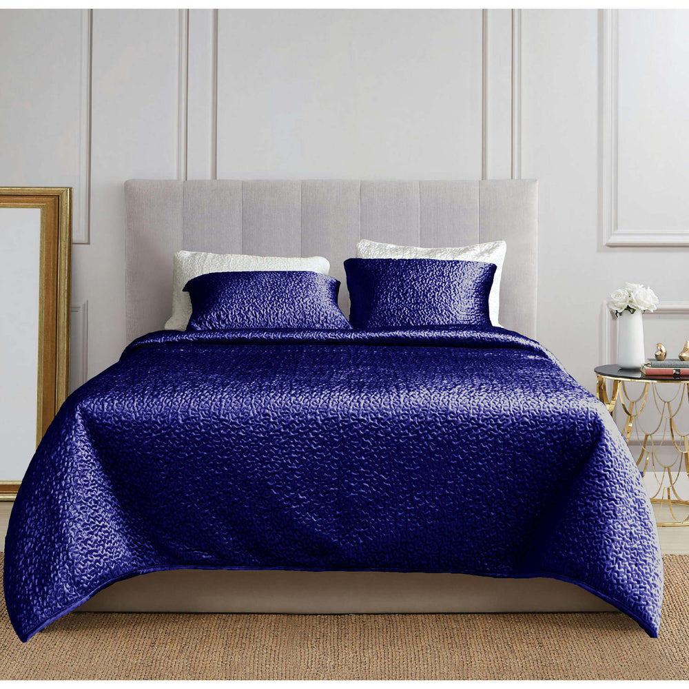Sayra Quilt Set, Navy