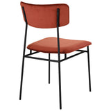 Sailor Dining Chair, Dark Amber, Set of 2
