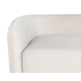 Sammy Bench, Cream Sky-Furniture - Chairs-High Fashion Home
