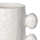 Sanya Large Vase, White-Accessories-High Fashion Home