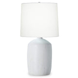 Sarah Table Lamp, Off-White Linen Shade-Lighting-High Fashion Home