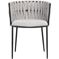 Sarai Dining Chair, Belfast Heather Grey-Furniture - Dining-High Fashion Home