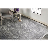Feizy Rug Sarrant 3967F, Charcoal - Rugs1 - High Fashion Home