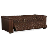 Savion Power Leather Motion Sofa, Saddlebag Lodge - Modern Furniture - Sofas - High Fashion Home