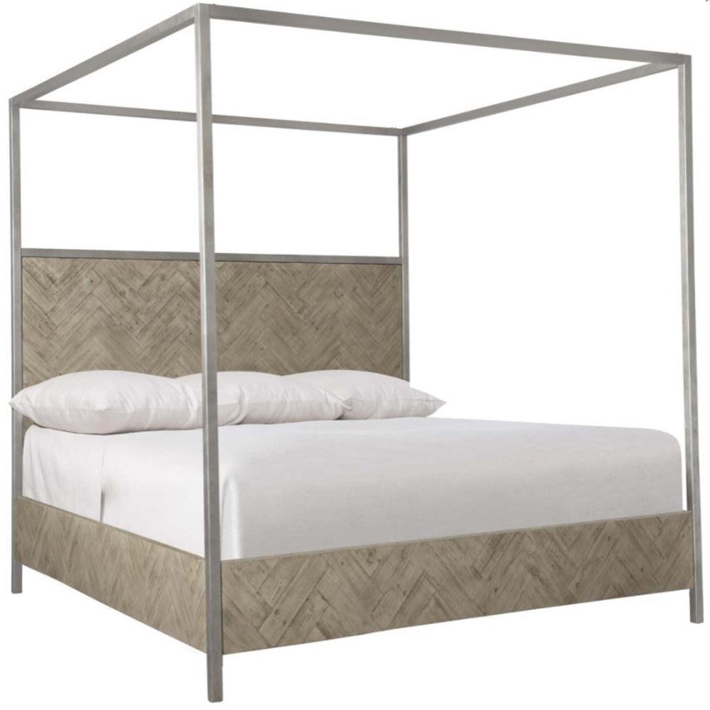 Milo Canopy King Bed-Furniture - Bedroom-High Fashion Home