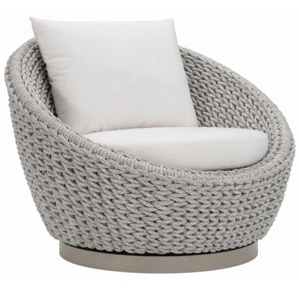 Savaii Outdoor Swivel Chair, 6031-002-Furniture - Chairs-High Fashion Home
