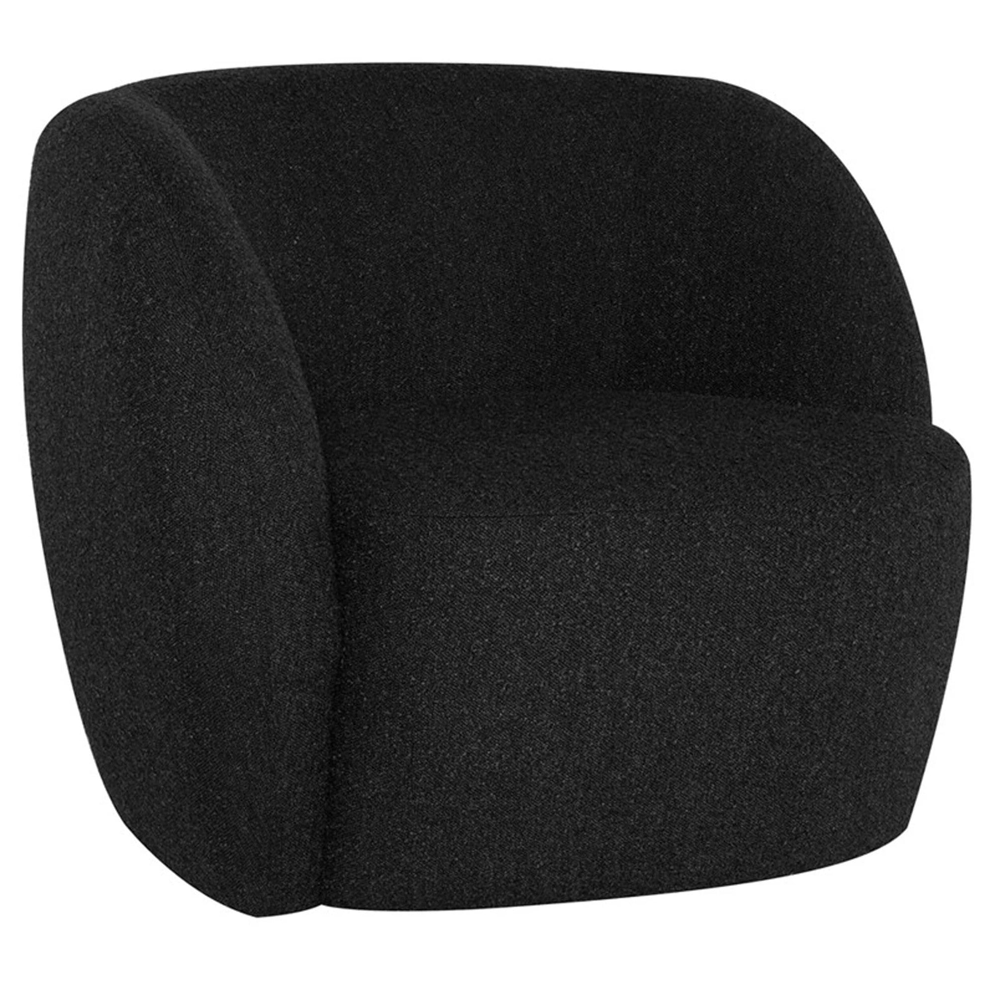 Selma Chair, Licorice Boucle High Fashion Home