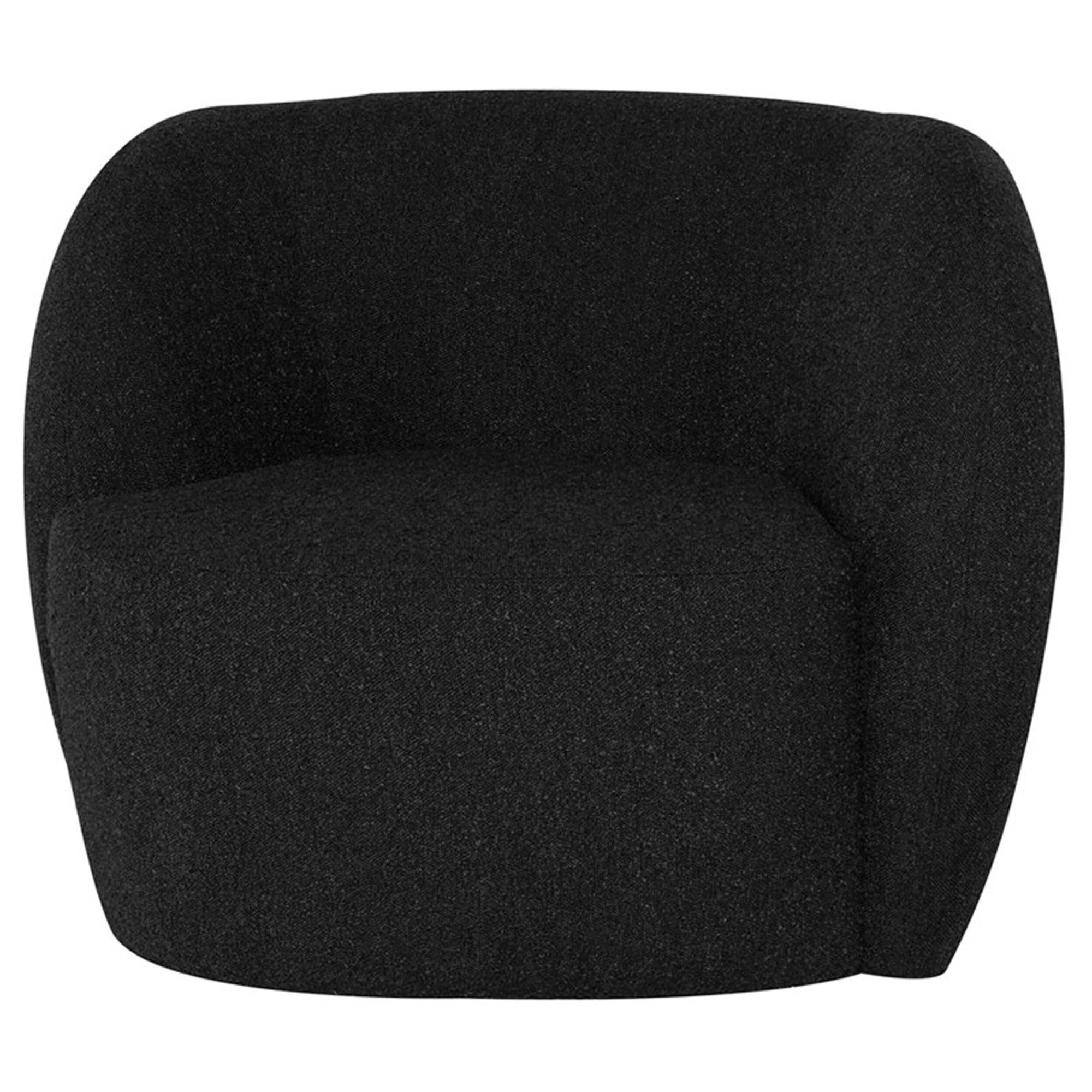 Selma Chair, Licorice Boucle High Fashion Home