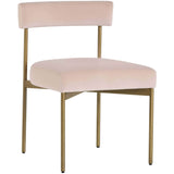 Seneca Dining Chair, Blush - Furniture - Dining - High Fashion Home