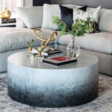 Sheridan Outdoor Coffee Table, Indigo Ombre - Modern Furniture - Coffee Tables - High Fashion Home