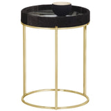 Shira End Table-Furniture - Accent Tables-High Fashion Home