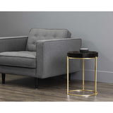 Shira End Table-Furniture - Accent Tables-High Fashion Home