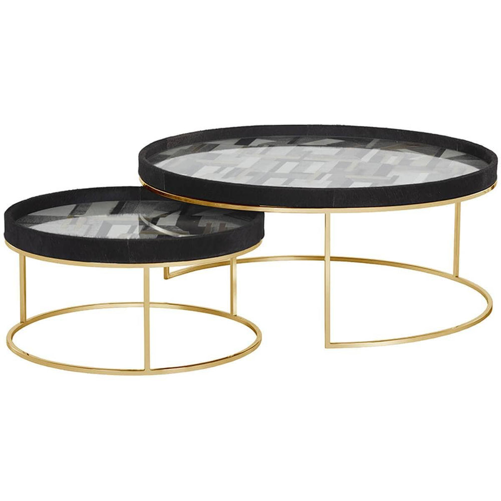 Shira Nesting Coffee Tables, Set of 2-Furniture - Accent Tables-High Fashion Home