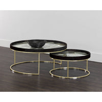 Shira Nesting Coffee Tables, Set of 2-Furniture - Accent Tables-High Fashion Home