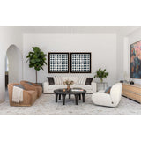 Siedell Swivel Chair, Sheldon Ivory by Four Hands