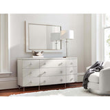 Silhouette 9 Drawer Dresser, Eggshell-Furniture - Bedroom-High Fashion Home