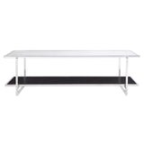 Silhouette Rectangular Cocktail Table-Furniture - Accent Tables-High Fashion Home