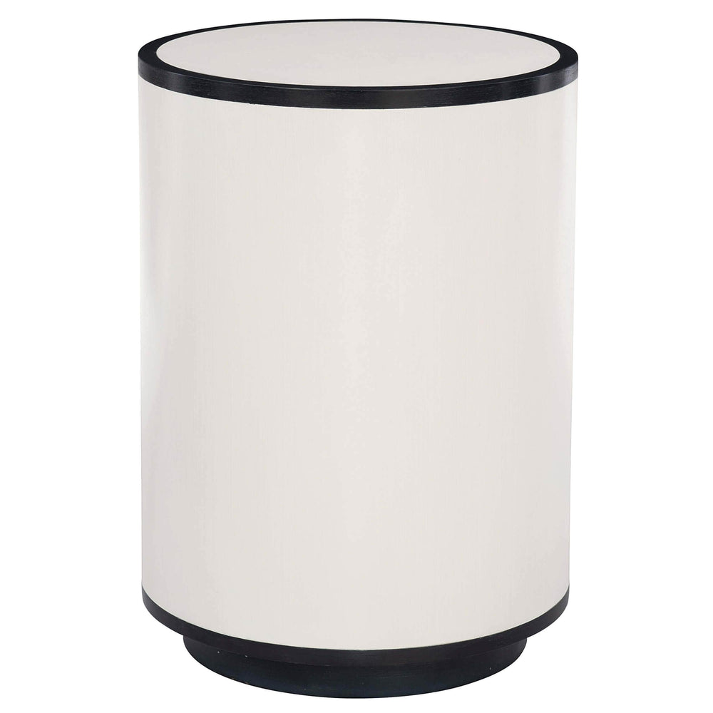 Silhouette Round Accent Table-Furniture - Accent Tables-High Fashion Home
