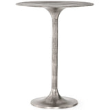 Simone Bar Table, Antique Nickel - Modern Furniture - Dining Table - High Fashion Home