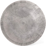 Simone Bar Table, Antique Nickel - Modern Furniture - Dining Table - High Fashion Home