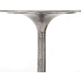 Simone Bar Table, Antique Nickel - Modern Furniture - Dining Table - High Fashion Home