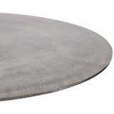 Simone Bar Table, Antique Nickel - Modern Furniture - Dining Table - High Fashion Home