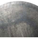 Simone Bar Table, Antique Nickel - Modern Furniture - Dining Table - High Fashion Home