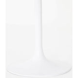 Simone Bistro Table, White - Modern Furniture - Dining Table - High Fashion Home