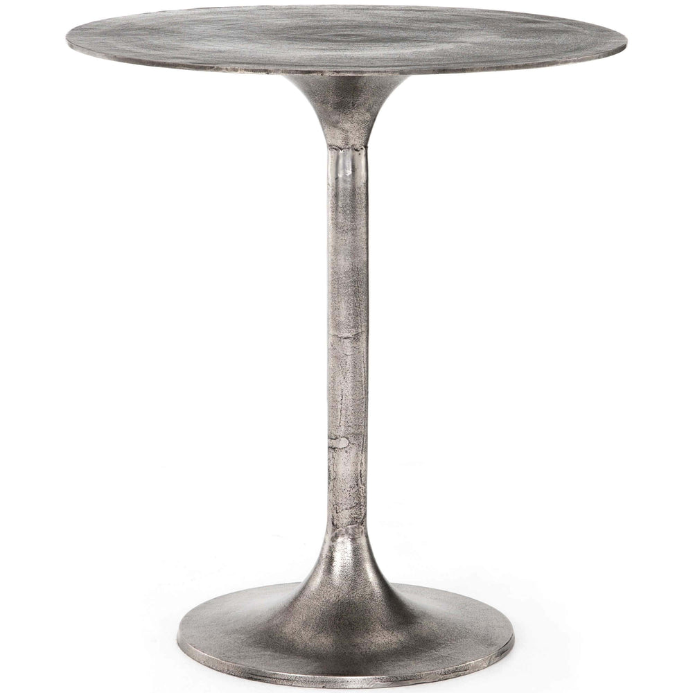 Simone Counter Table, Antique Nickel - Furniture - Dining - High Fashion Home