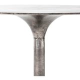 Simone Counter Table, Antique Nickel - Furniture - Dining - High Fashion Home