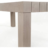 Sonora Outdoor Dining Table, Washed Brown - Furniture - Dining - High Fashion Home