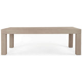 Sonora Outdoor Dining Table, Washed Brown - Furniture - Dining - High Fashion Home