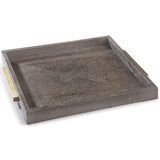 Shagreen Boutique Tray, Square - Accessories - High Fashion Home