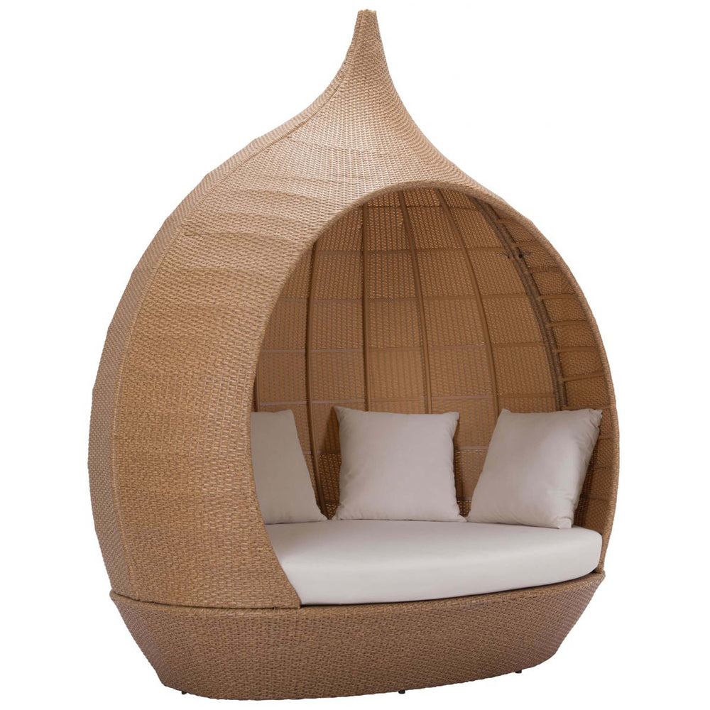 St. Lucia Outdoor Daybed, Natural-Furniture - Sofas-High Fashion Home