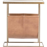 Stanton Accent Table, Tanned Umber - Furniture - Accent Tables - High Fashion Home