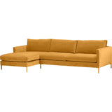 Stella Sectional, Variety Lemon - Modern Furniture - Sectionals - High Fashion Home