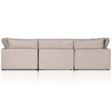 Stevie 3 Piece Sectional, Gibson Wheat