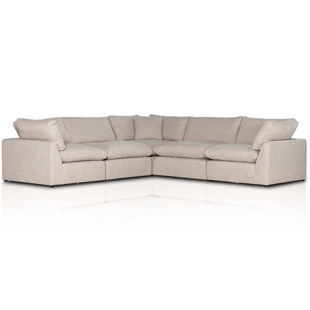Stevie 5 Piece Sectional, Gibson Wheat by Four Hands