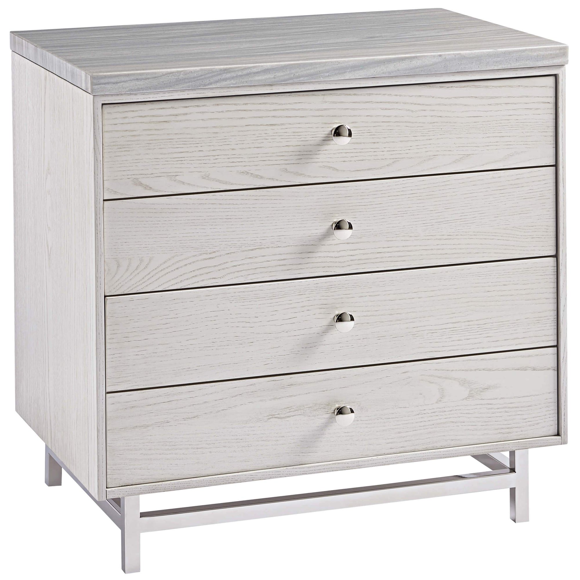 Phoenix Stone Top Nightstand High Fashion Home