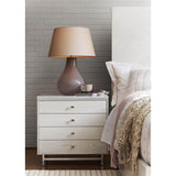 Phoenix Stone Top Nightstand - Furniture - Bedroom - High Fashion Home