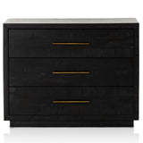 Suki Large Nightstand, Burnished Black by Four Hands