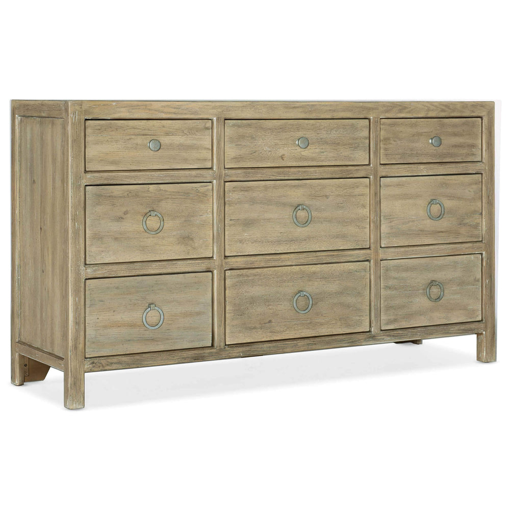 Surfrider 9 Drawer Dresser-Furniture - Bedroom-High Fashion Home